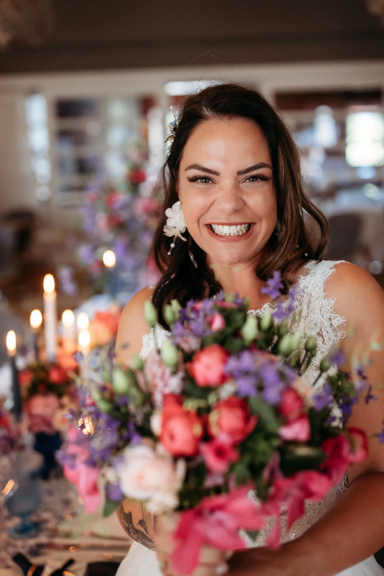 Brautstyling und Braut Make-up von Sharon May Beauty in NRW
